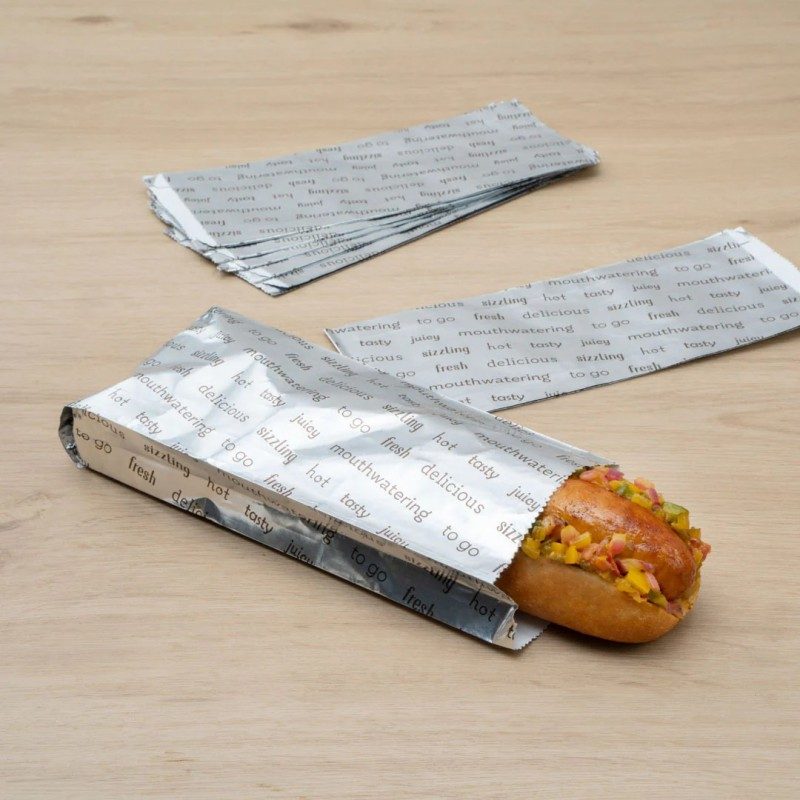 hot dog foil wrapper 1