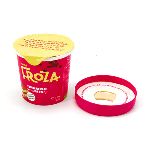 ice cream cup foil lid