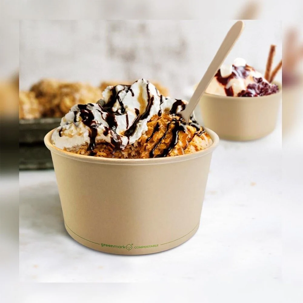 bamboo ice cream cups disposable