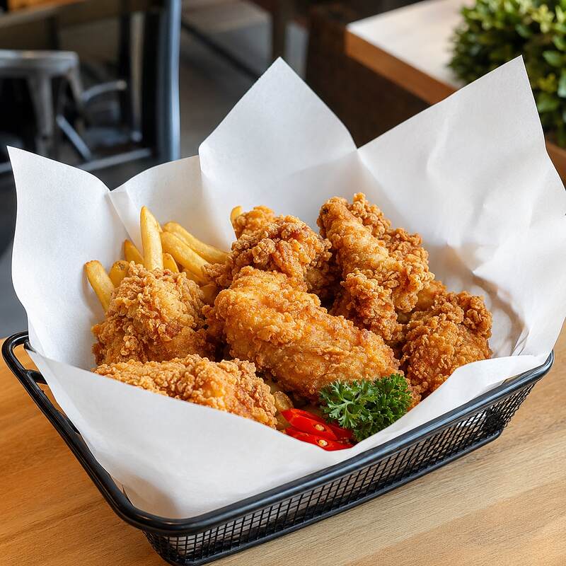 greaseproof paper for fried chicken