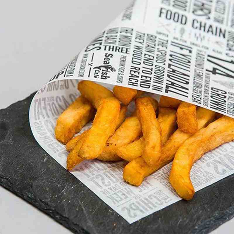 white greaseproof paper