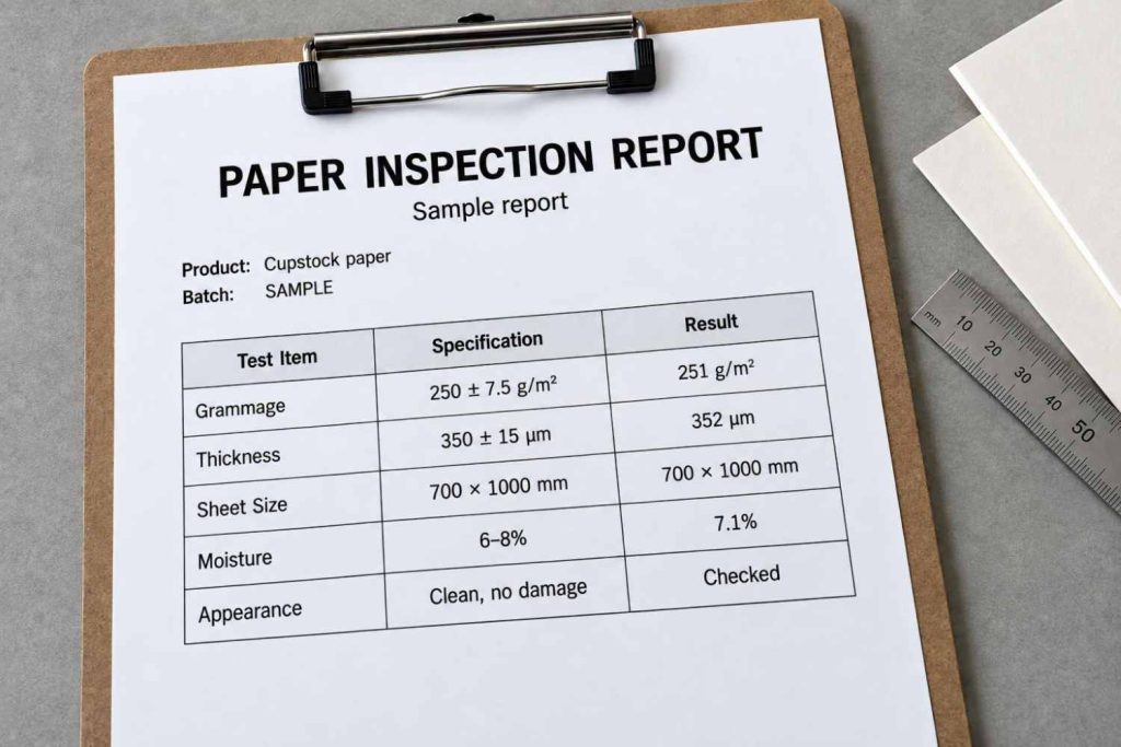 Informes de inspección