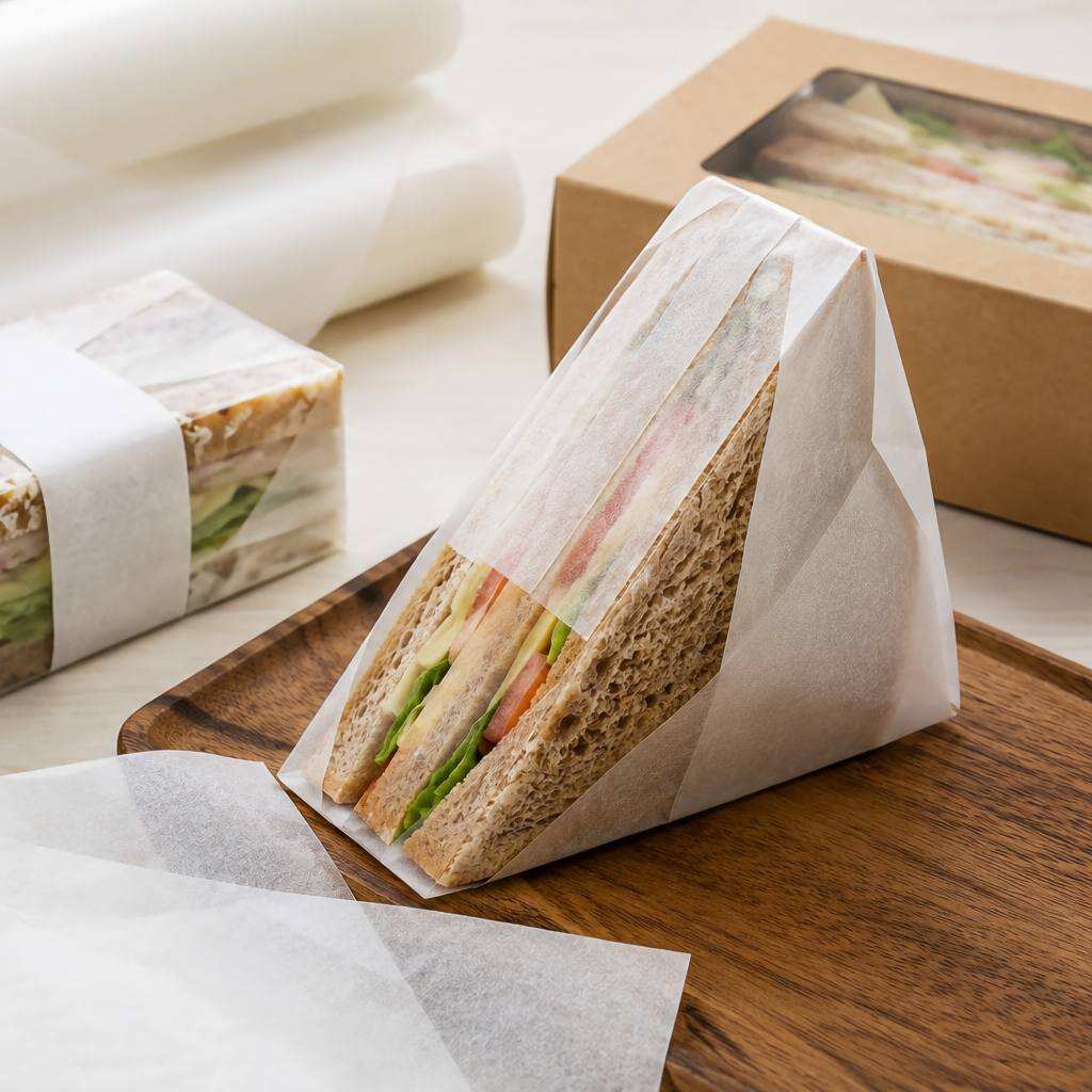 Sandwich wrapping paper