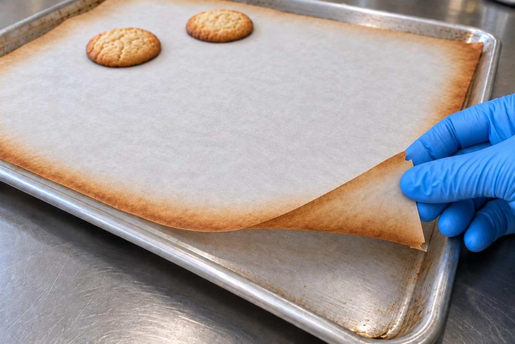 baking-paper-heat-discoloration