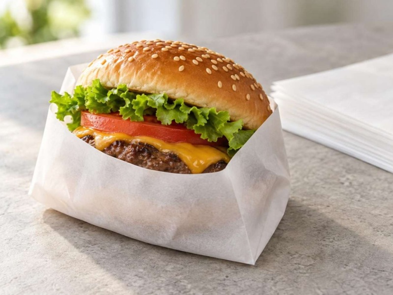 burger-wrap-white-greaseproof-paper
